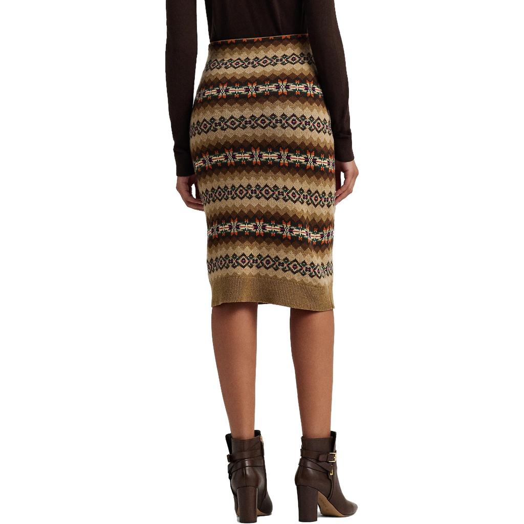 Повседневное вязаное платье макси Polo Ralph Lauren с цветными блоками для женщин, многоцветное WMLRSKTS6H20186-999