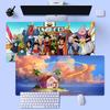 Кожаный коврик для мыши Dragon Ball Большой Мультяшная Анимация Горячая Кровь Сон Гоку Вегета Черепаший Отшельник Дракон Анимация Настольный коврик Водонепроницаемый