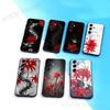 Чехол-паук Ghoul Red L-Lily Tokyo для Samsung Galaxy A 22,71,53,52,51,72,73,5G, Note, J7,8,9 Мягкий черный чехол