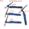 200A TIG Welding Torch WP26 WP26F WP26V WP26FV GTAW Argon Air Cooled Gas Valve Remote Control Gas Tungsten Arc Welding Gun
