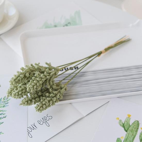 1 букет искусственных лавандовых неувядающих сохраняющих свежесть искусственных шелковых цветов для дома искусственные цветы