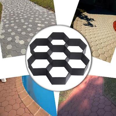 Садовые бетонные формы для тротуарного кирпича для изготовления пластиковых дорожек Diy, форма для тротуарной плитки
