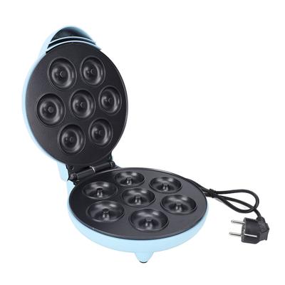 Машина для приготовления пончиков с 7 отверстиями, быстрый нагрев, интеллектуальный контроль температуры, антипригарная электрическая машина для приготовления пончиков