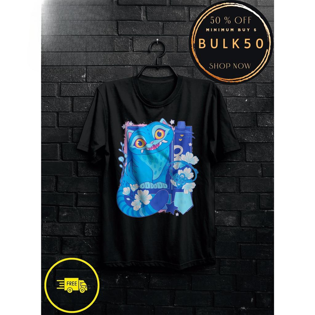 Аниме K-Pop Футболка Охотники на демонов Харадзюку Круглый вырез Повседневная рубашка Подарок