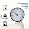 Dial Thermometer with Capillary Tube Household Usage Indoor Temperature Gauge -40~+40℃/10-120℃ for Refrigerators Oven