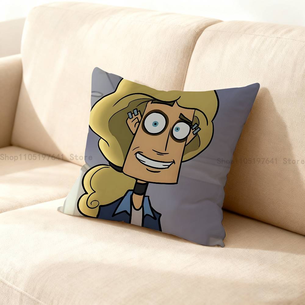 Cool Art Metal Family Dee Pillow Case For Sofa Decor Car Office Room Printing Cushion Cover Decorations And Protector