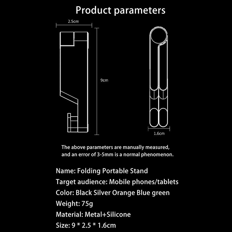 Универсальный алюминиевый держатель для мобильного телефона, портативное складное настольное крепление для iPhone, iPad, электронной книги, планшета, кронштейна для телефона