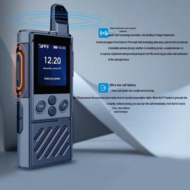 Hytera P30 Общесетевая двусторонняя радиостанция (Китайская версия)