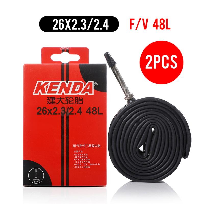 2 шт. велосипедная камера KENDA 26/27.5/29 камера клапан Schrader Presta 48L камера для горного велосипеда шина камера