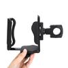 Регулируемый держатель для стакана на руль, кронштейн для крепления бутылки, 25 мм, черный, для мотоцикла