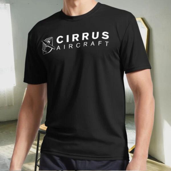 Новая футболка с логотипом Cirrus Aircraft Базовая активная футболка с логотипом Смешная Размеры от S до 5XL