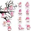 24pcs Santa Claus Christmas Tree Hanging Ornament Paper Christmas Tree Decoration  Xmas Decor