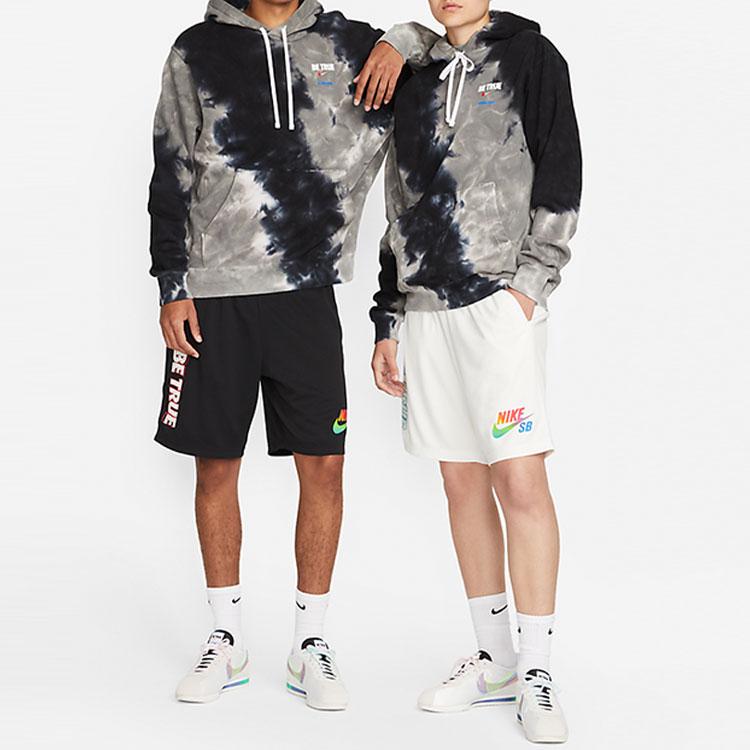 Nike SS22 Толстовка с принтом Tie-Dye Мужские топы Черный DV3791-010