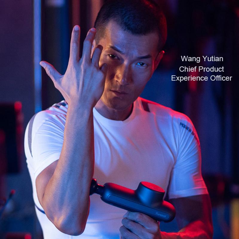 2020 Xiaomi Mi Yunmai Fascia Gun Pro Базовый беспроводной ручной электрический пистолет для массажа мышц тела Ударный пистолет для тренировок Беговая терапия Облегчение боли в мышцах