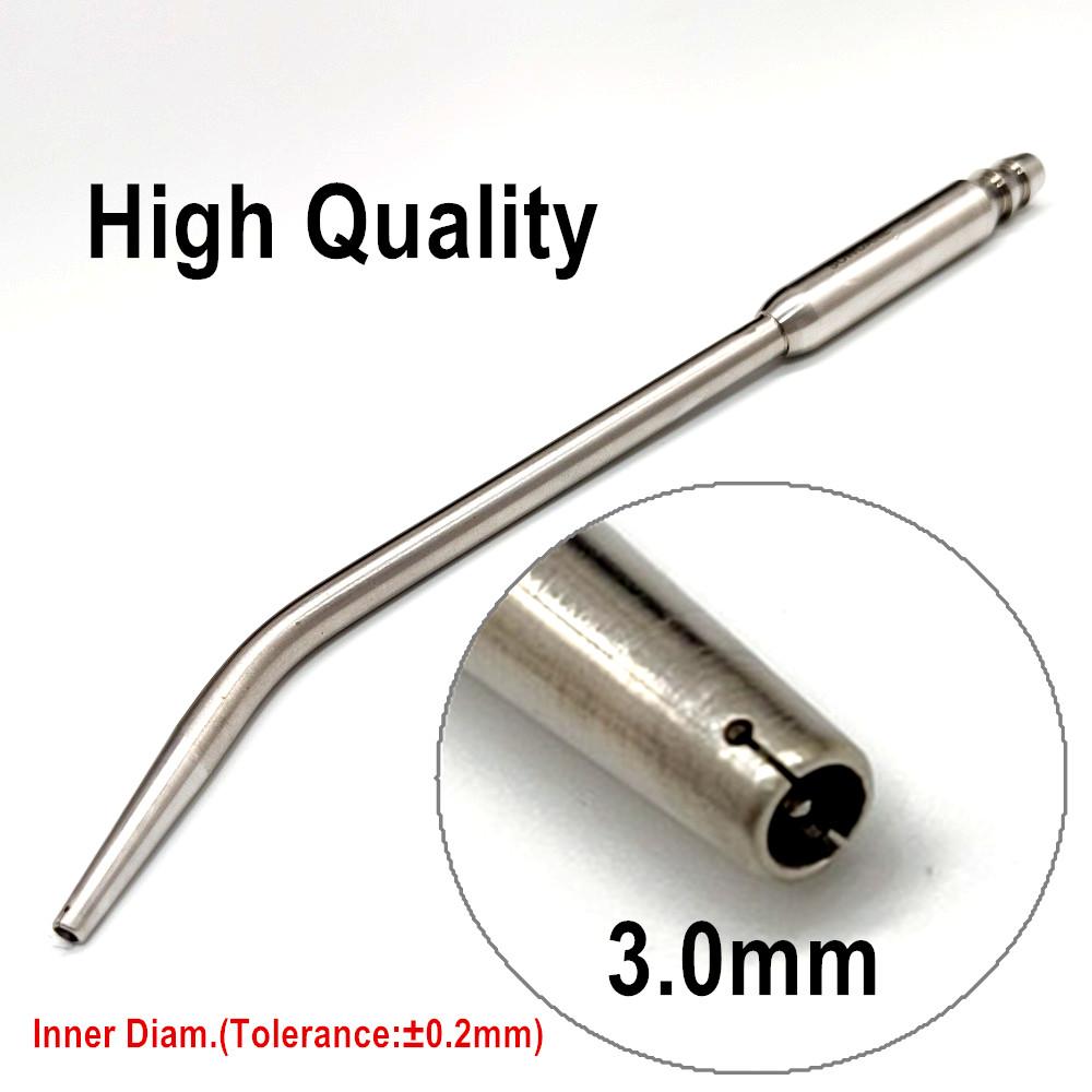 Высококачественный стоматологический сильный всасывающий аспиратор SuctionTube Sucker Dredge Suite, наконечник из нержавеющей стали с отверстием, стоматологический хирургический