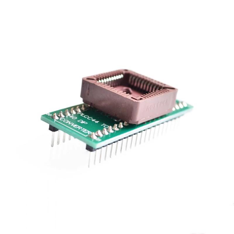 Переходник PLCC32 на DIP32 PLCC44 на DIP40 USB Универсальный Программатор ИС Адаптер Тестовая Колодка для TL866CS TL866A EZP2010 G540 SP300