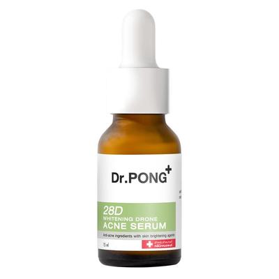 Dr.PONG+ 28D Whitening Drone Acne Serum, 2% BHA, цинк PCA, ниацинамид, 15 мл. х 1/3 шт.