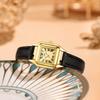 Small And Exquisite Small Square Plate Women'S Watch Light Luxury Retro Belt Watch Women'S Quartz Watch