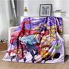 Digimon cartoon printed blanket Flannel Warm blankets Soft and comfortable blanket bed linings cubre cama Birthday Gift