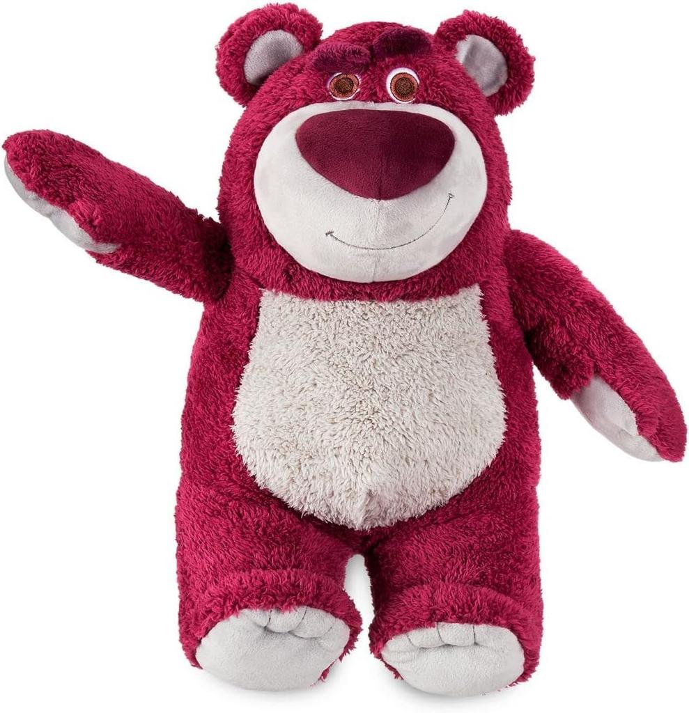 Official Disney Store Lotso Medium Plush Toy, 33cm (13 inches), Strawberry Scent, from Toy Story 3 [Parallel Import]