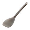 Akebono Sangyo Smoked Rice Scoop Made In Japan One Tool for Serving and Scooping Can Be Used with Frying Pans Double Embossed Spatula Shape Floating