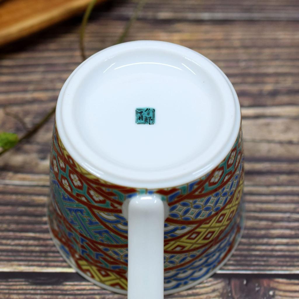 Кружка Waza no Kura Kutani, чашка, золотая, маленькая, ручная керамика, посуда класса люкс, сделано в Японии, подарок на 60-летие