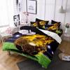 Duvet Pillowcase Football Sports Bedding Set HD Printing Bedroom Decoration for Children and Adults Home Boutique Gifts