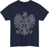Royal polish crowned eagle tshirt poland heritage crest national symbol tee top