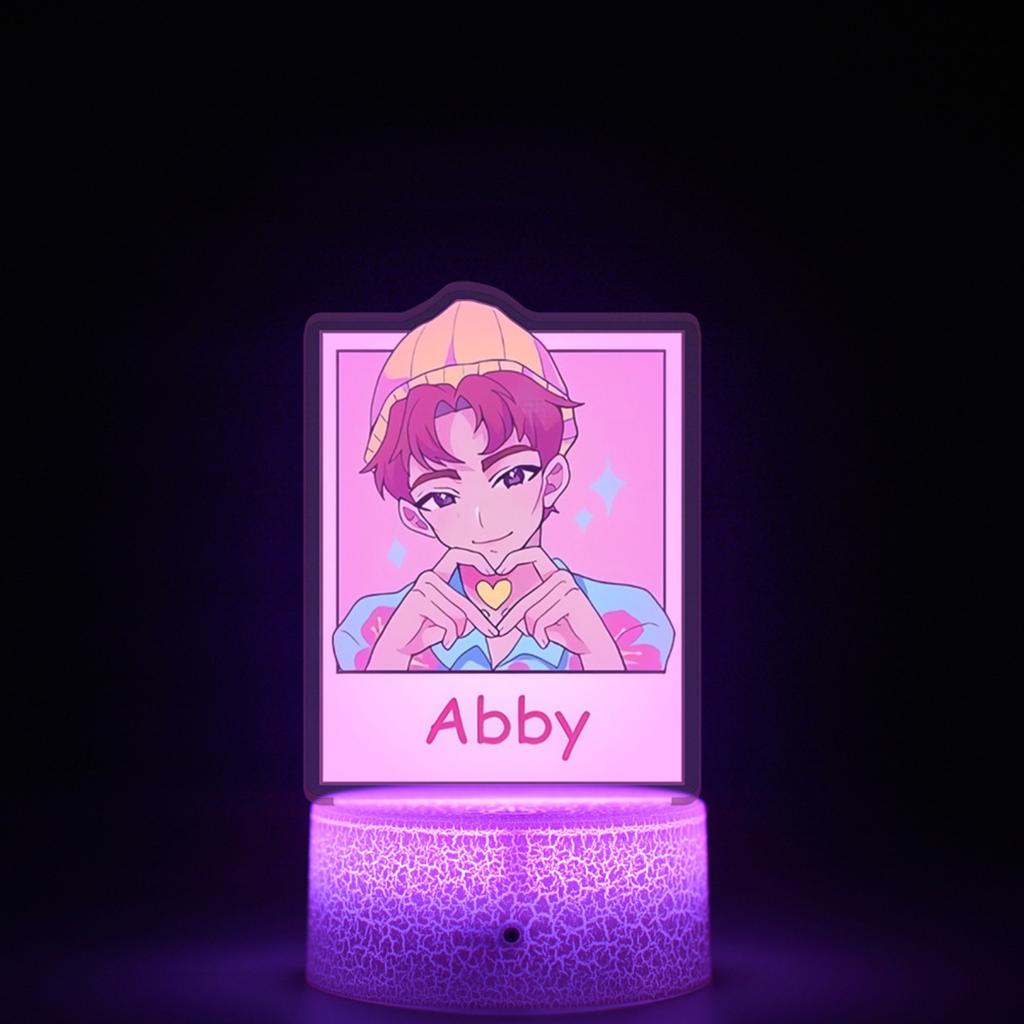 Stand Night Light Is Suitable For Children's Gifts, Fans Around The Beautiful Gift Lights