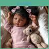 Reborn Silicone Doll With Fabric Body For Home Decor And Gift
