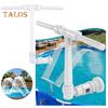 Swimming Pool Fountain Easy Installation T-Shaped Dual Spray Waterfall 360° Rotation Soothing Pool Fountain for Water Circulation Cooling Relaxation