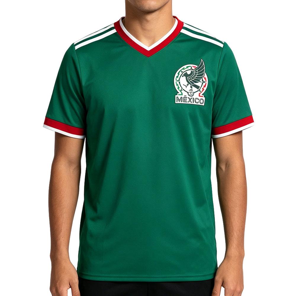 Men Women Clothing Mexico Football Tee Jersey 2026 Soccer World Game Print T-shirt Summer V-neck Short Sleeve Male Shirts