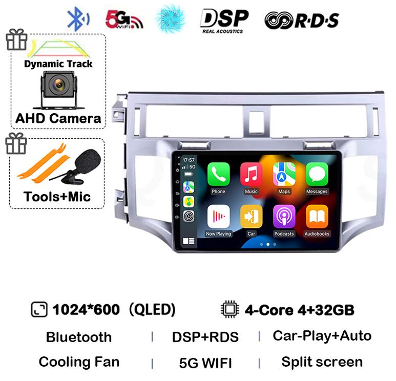 Android 14 Carplay Auto For Toyota Avalon 3 2005 2006 2007 2008 2009 2010 Car Radio Multimedia Player Stereo GPS WIFI Head Unit
