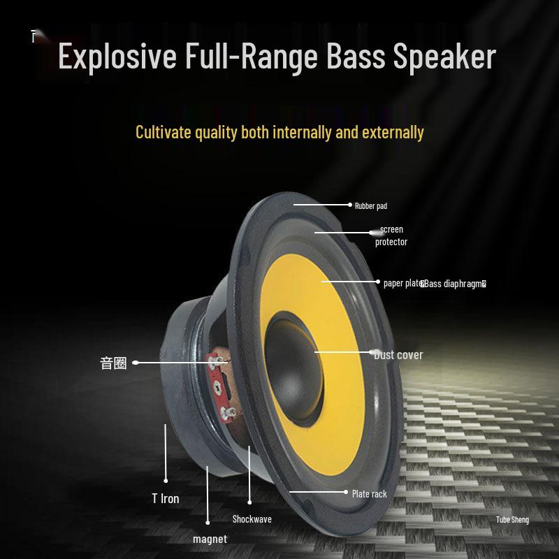 4-12 Inch Heavy Bass Car Subwoofer for Truck & Vehicle Audio