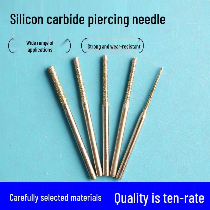 Jade Grouting & Tile Drill Bit - Hollow Needle Design for Precision
