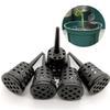 10Pcs Portable Root Fertilizer Box with Lid, Aquatic Plant Fertilizer Basket, Fertilizer Basket