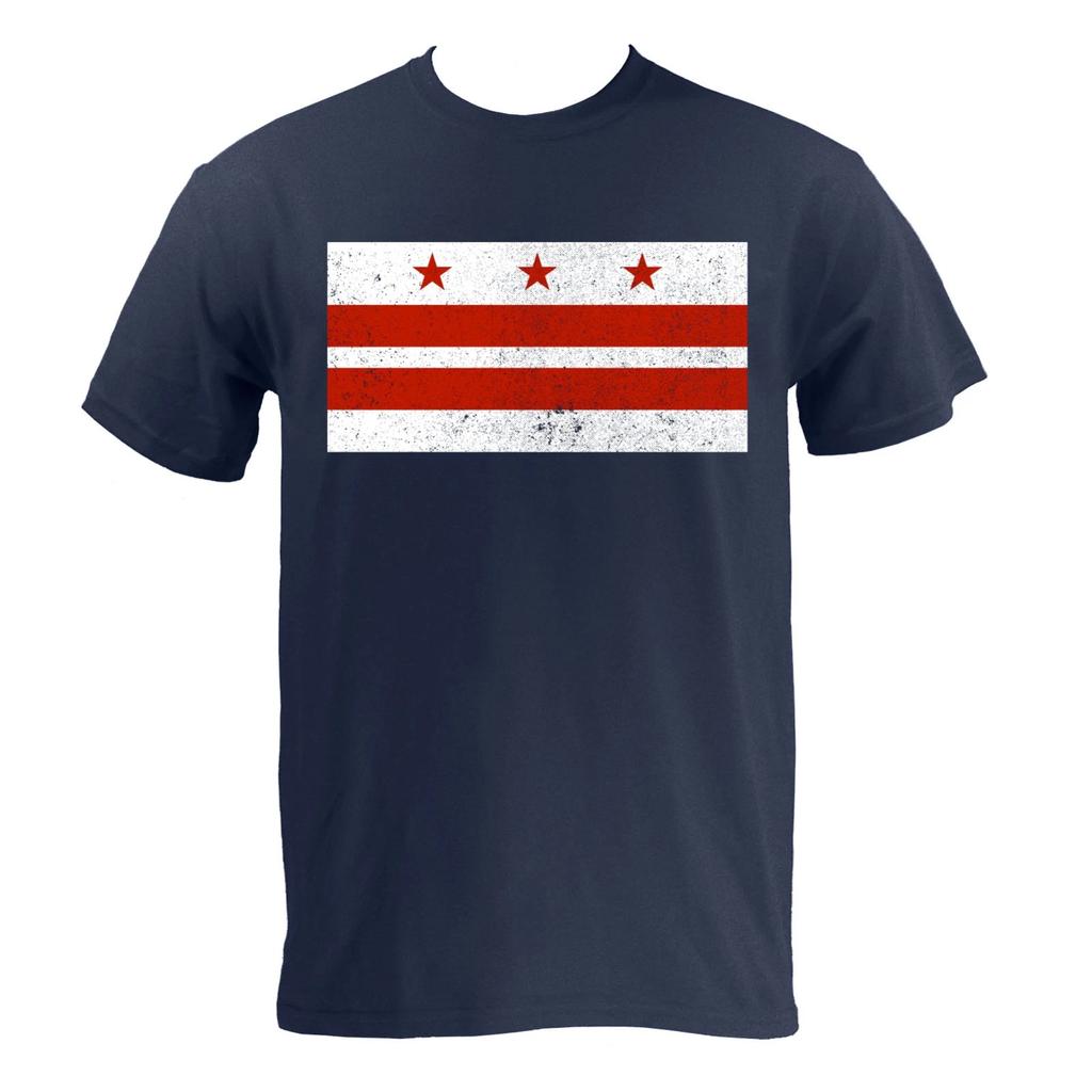 Флаг Вашингтона - Футболка с гордостью Washington Nationals - Темно-синий
