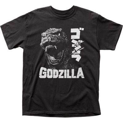 Мужская футболка Godzilla Scream Культовая классика Футболка с фильмом про монстров Новая черная