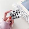 Чехол для Airpods Pro 1 3 Pro3 Pro2 4 2 Прозрачный Чехол для Наушников Красивые Цветы