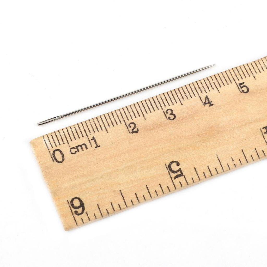 25Pcs/lot Stainless Steel Large Eye Sewing Needles Sewing Pins Set Home DIY Crafts Household Sewing Accessories