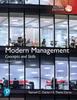 The Modern Management: Concepts and Skills, Global Edition Book