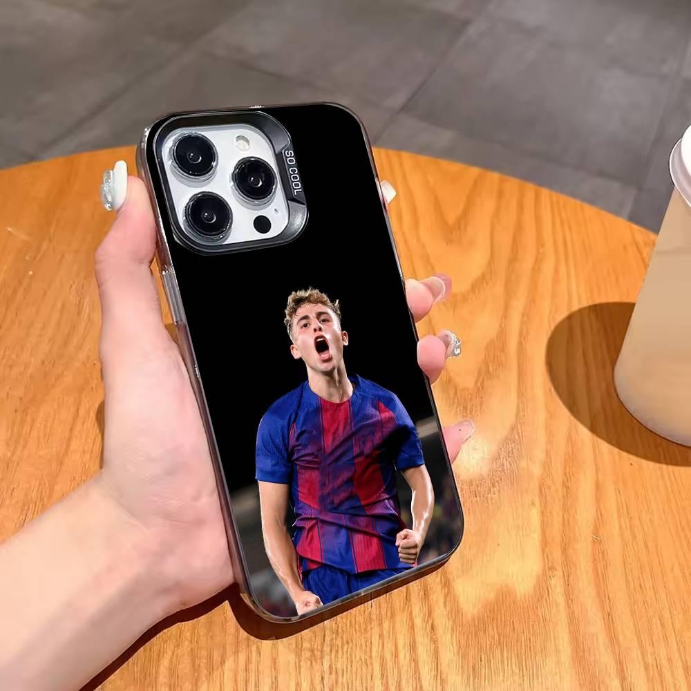 КРУТОЙ Чехол для телефона Fermin Lopez Для iPhone17 16 15 14 13 12 Pro Max Серый Черный Матовый Лазерный Металлик Аврора Funda