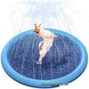 Square PVC Pet Sprinkler Pad Outdoor Water Play Mat