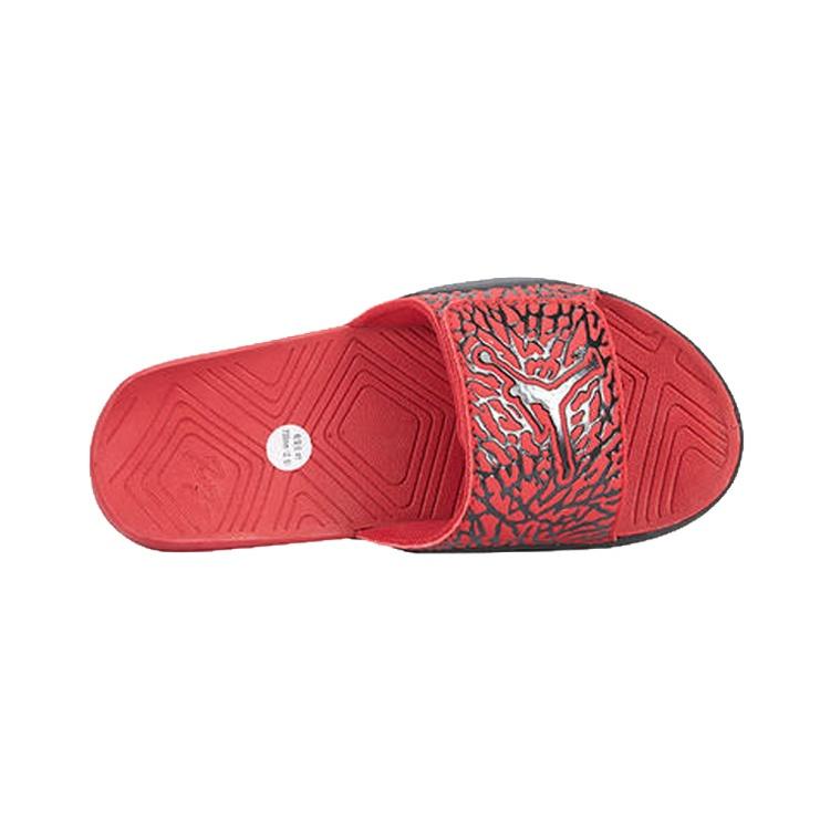 (PS) Шлепанцы Air Jordan Hydro 7 Минималистичные Красные Черные 'Red Black' Детские BQ6292-600