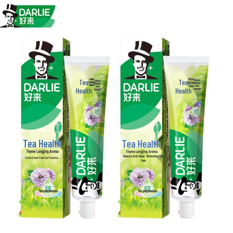 Hawley Tea Care Тимьян Лунцзин Зубная паста с фтором