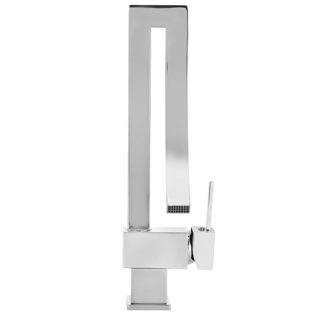 G1/2 Sink Basin Faucet with Waterfall Spout Hot Cold Mixing Water Tap Bathroom Kitchen