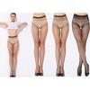 Women Sexy Fishnet Hollow Pantyhose Punk Stockings Stretchy Tights One Size