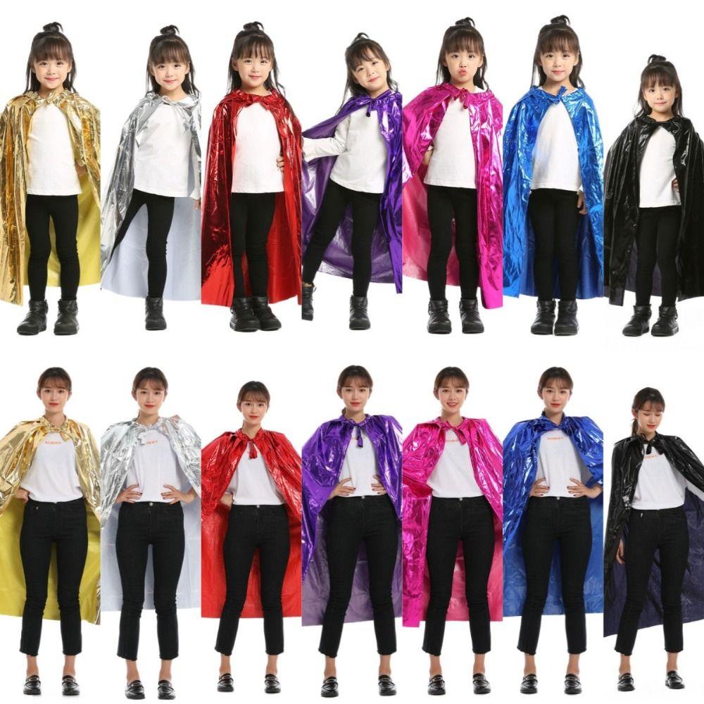 Яркие цветные мантии ведьм, пальто, накидка для косплея на Хэллоуин, крутой плащ Мрачного жнеца на Хэллоуин