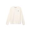 Jordan Solid Color Crew Neck Casual Long Sleeve Sweatshirt Men Tops White HF1118-133