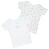 Kids Quilt Short Sleeve Underwear Set of 2 Cinnamoroll 140cm Cotton with Name 2 Patterns for Children 227391 [Sanrio]